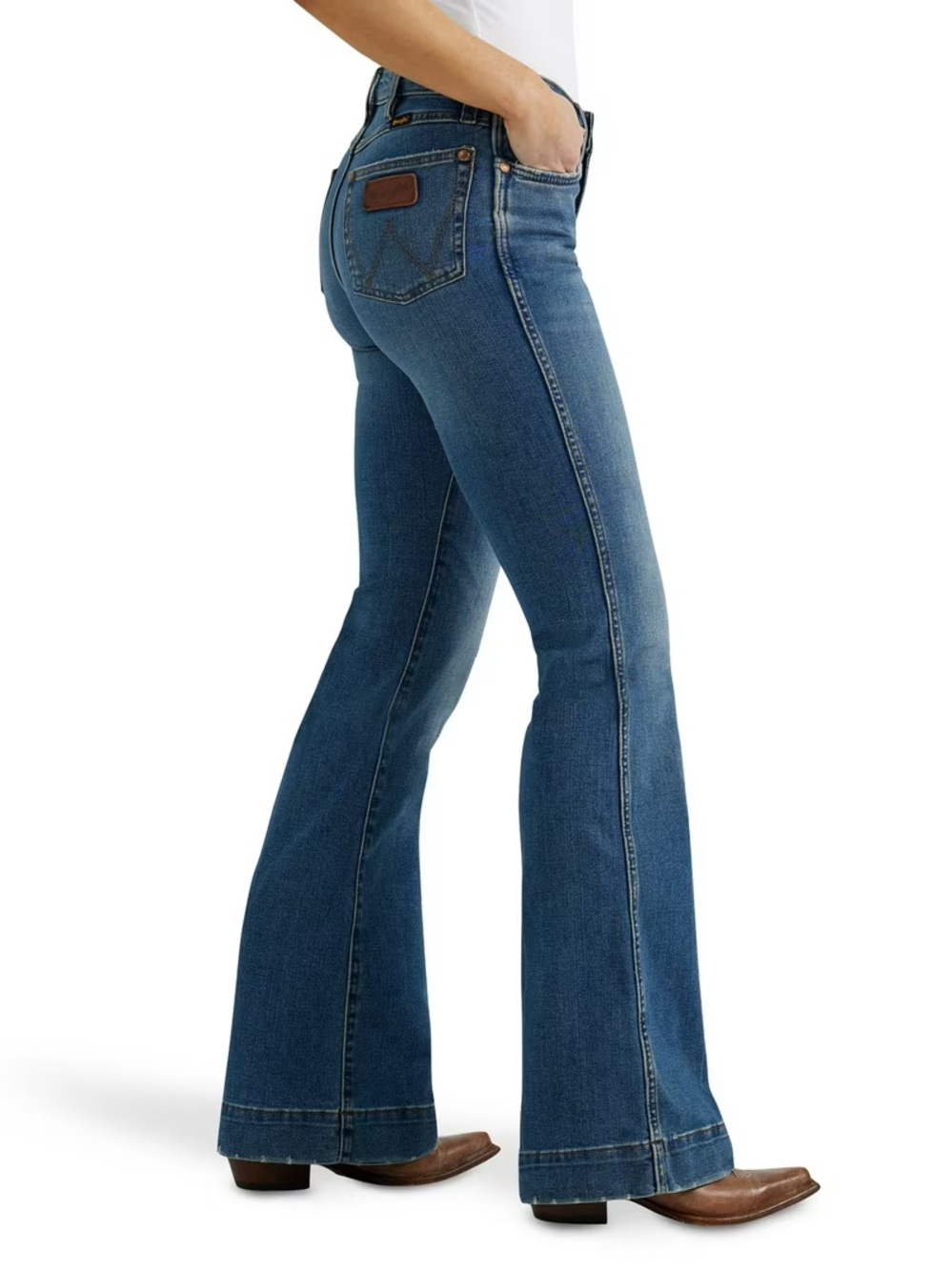 Wrangler Retro Women’s Dark Blue Boot Cut